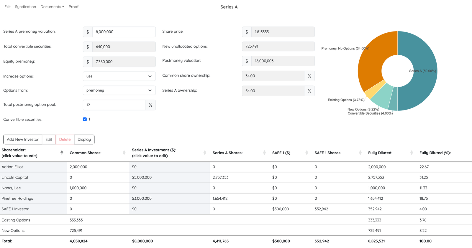 Setup company screenshot